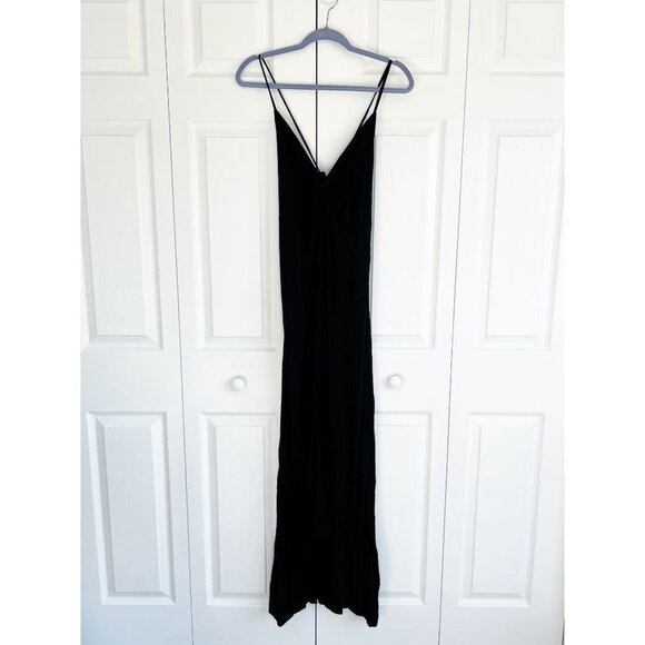 Cleobella Dresses & Skirts - Cleobella Revolve Black Sleeveless Flounce Maxi Dress Women's Size Small S
